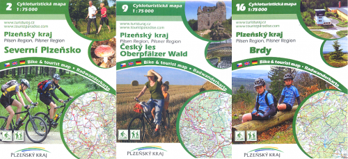 Cykloturistické mapy Plzeňský kraj.
