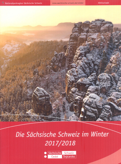 Die Sächsische Schweiz im Winter 2017/2018.