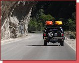 Tsn ped vjezdem do tunel, prjezd Srbskem  