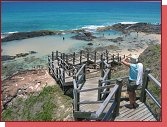 Austrlie. Champane pools - Frazer Island, nejvt psen ostrov na svt 