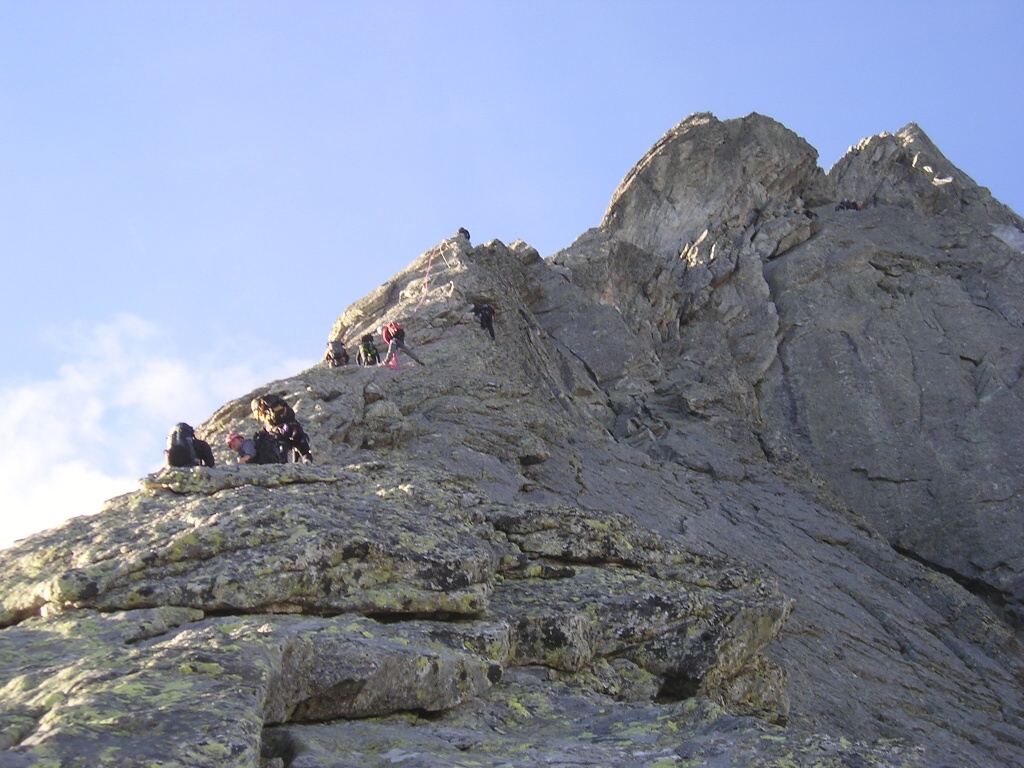 Bergell, Piz Badile, Nordkante - Horydoly.cz 