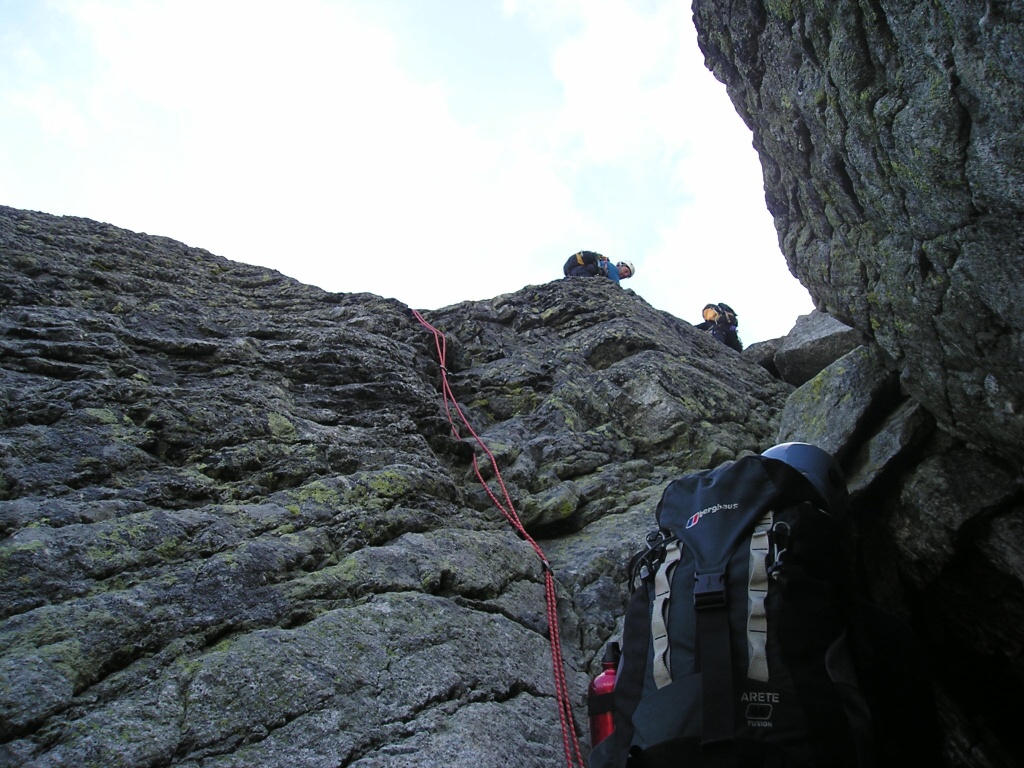 Bergell, Piz Badile, Nordkante - Horydoly.cz 