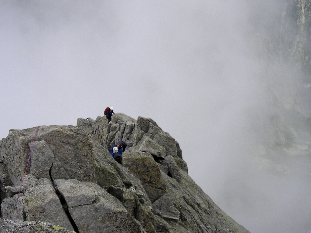 Bergell, Piz Badile, Nordkante - Horydoly.cz 