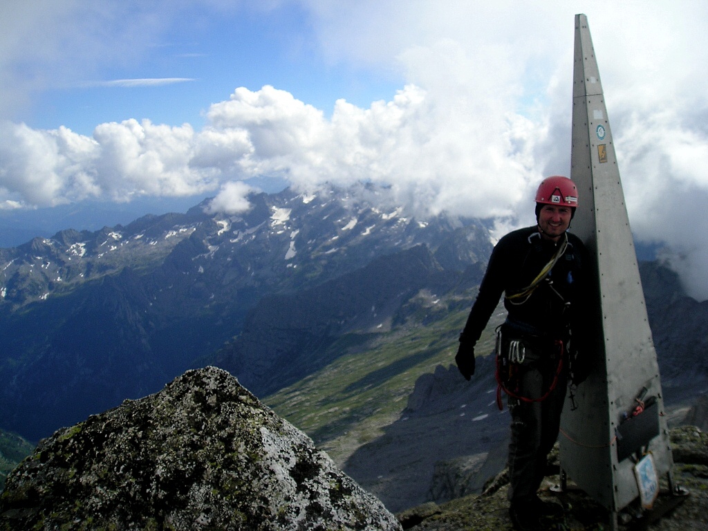 Bergell, Piz Badile, Nordkante - Horydoly.cz 