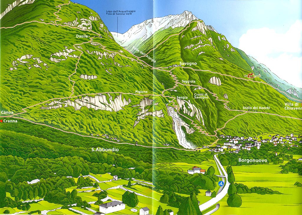 Chiavenna, Acquafraggia - Horydoly.cz 