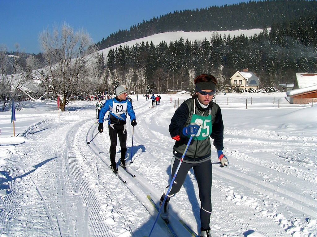 Velk Karlovice v zim - Horydoly.cz 