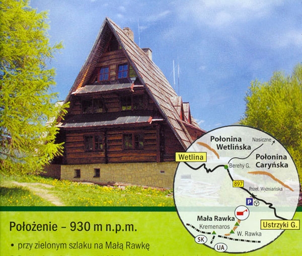 Bieszczady, 5 schronisk PTTK