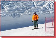 Bormio, San Colombano. Tady se nesportuje, ale uv lyovn, slunce a snhu 