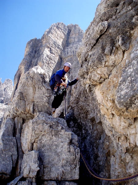 Brenta, Campanile Alto, Westgrat 