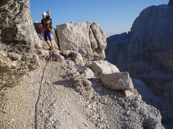 Brenta, Campanile Alto, Westgrat 