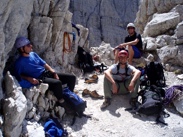 Brenta, Campanile Alto, Westgrat 