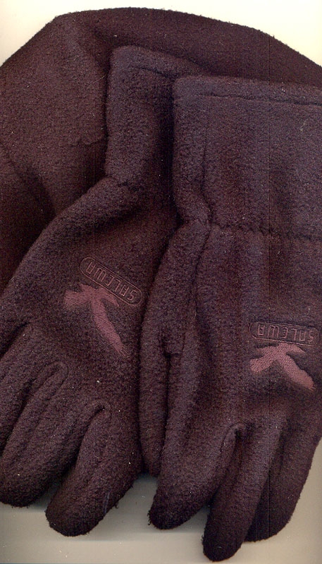Čepice a rukavice Salewa 2008/2009 z fleece