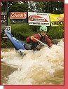 Fun slalom kon rodeovm trikem ve vleku 