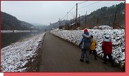 Cyklostezka Beroun-Srbsko v lokalit Na Bi u Srbska 