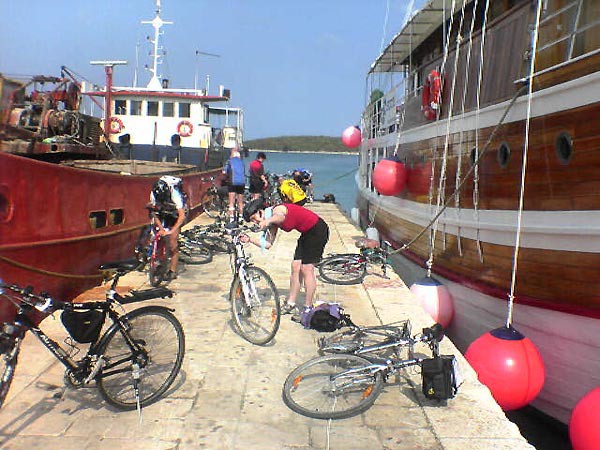 Chorvatsko, cyklistika a jachting