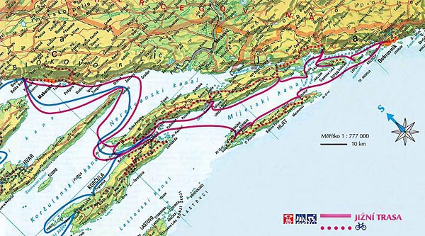 Chorvatsko, cyklistika a jachting