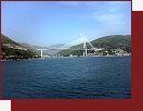 Dubrovnik, nový most přes moře
