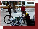 Provizorn oprava kola po drsnm sjezdu