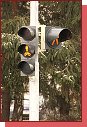 Signl lutho svtla ve tvaru chodce ped pechodem pro chodce a pejezdem pro cyklisty bude nov mon doplnit tak o upozornn na pohyb cyklist (Strakonice). Nvstidlo vlevo je ureno pro chodce a cyklisty, nvstidlo vpravo upozoruje idie  