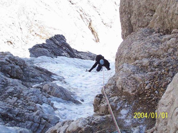 Dachstein, horolezectv v okol Admkovy chaty