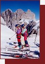 Dachstein, jin stna, v poped Dirndl