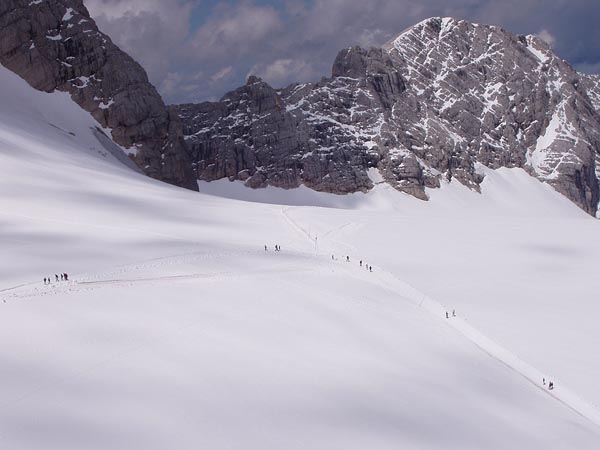 Dachstein, zatek przdnin 2007