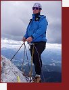 Dachstein, Dirndl, Westgrat 3+, prvn stanovit