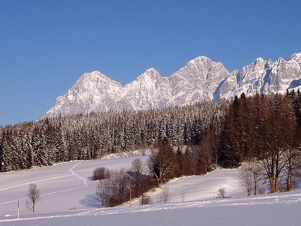 Dachstein, lyovn nad Schladmingem