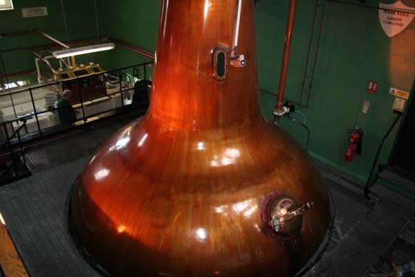 Skotsko, palrna whisky Dalwhinnie