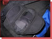 Deuter Phone Bug. Detail protibnch pacek 