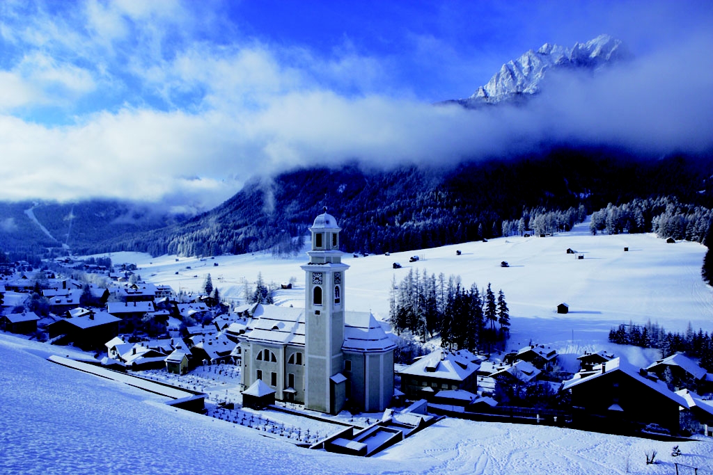 Dolomity, Jin Tyrolsko na snhu