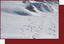 Dolomity, Marmolada, jarní prašan na ledovci
