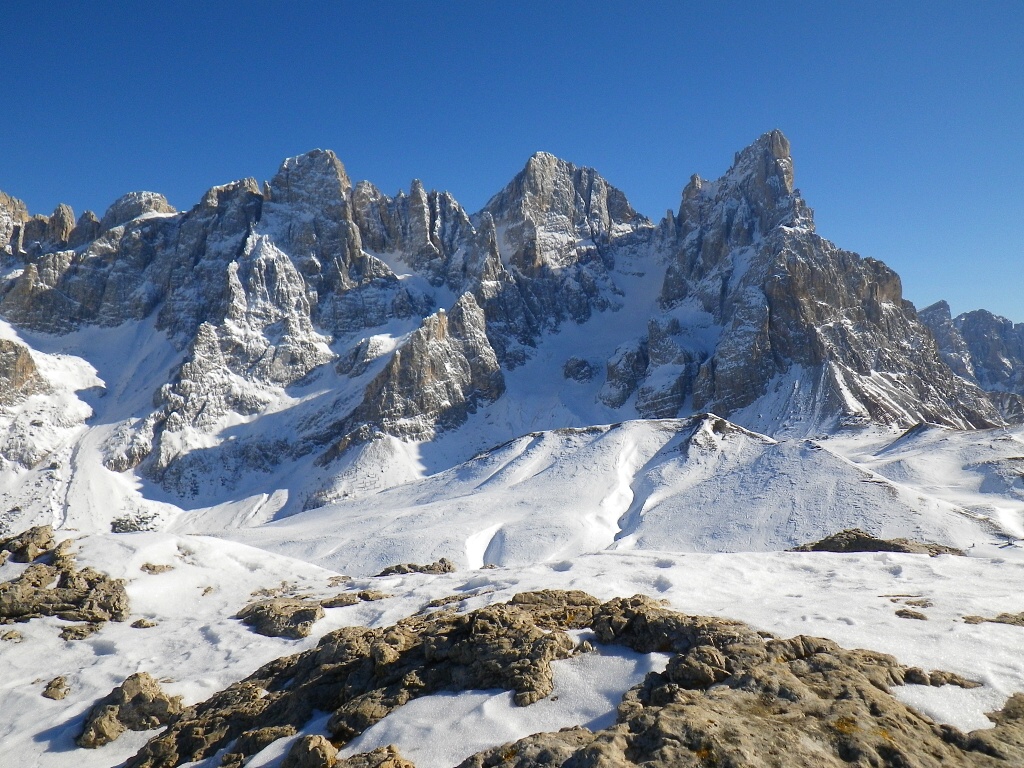 Dolomity, Castellaz a Passo Rolle - Horydoly.cz 