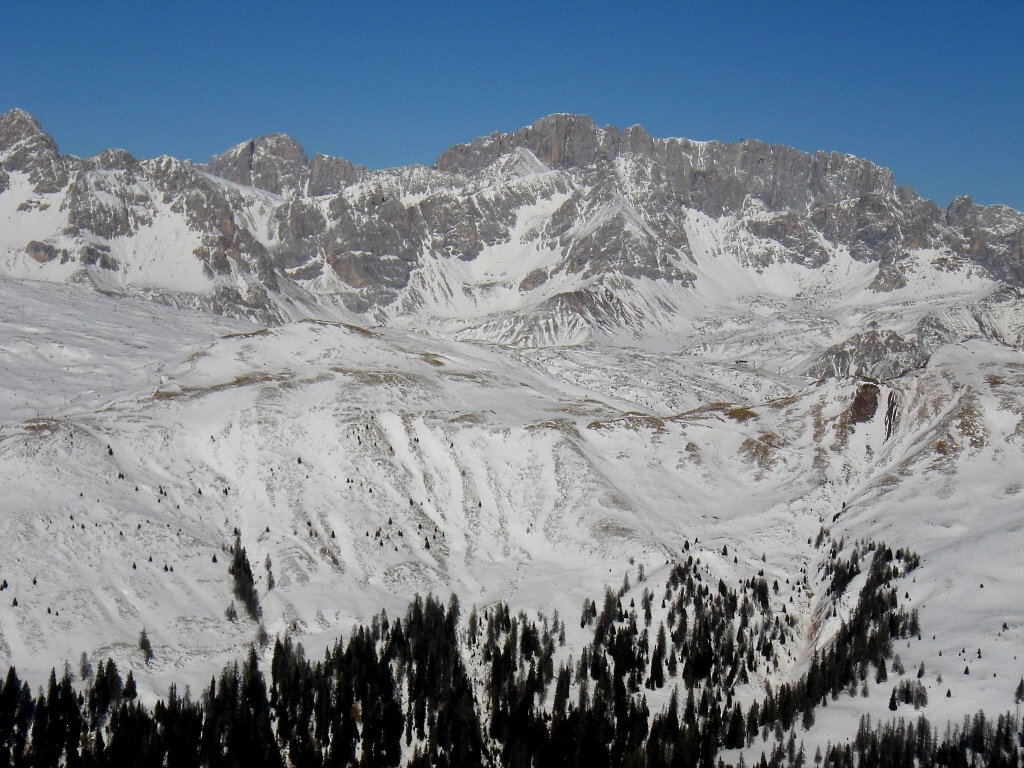 Dolomity, Castellaz a Passo Rolle - Horydoly.cz 