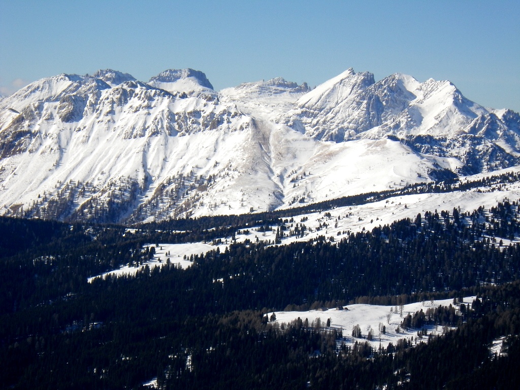 Dolomity, Castellaz a Passo Rolle - Horydoly.cz 