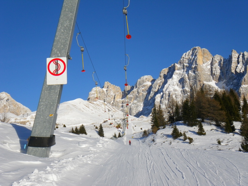 Dolomity, Castellaz a Passo Rolle - Horydoly.cz 