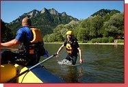 Dunajec na raftu 
