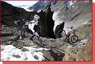 Similaun, sedlo Niederjoch. Dynafit X4.  