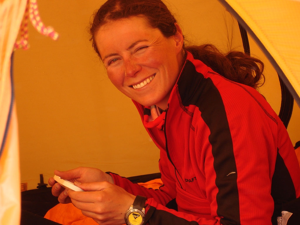 Klra Polkov na Mount Everest