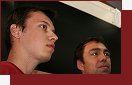 Cyklista-letec s eskm dovozcem Festina Karlem Janebou 