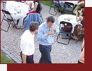 Flybaboo party, Praha 2005, editel Julian Cook
