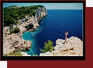 Na tesech ostrova Dugi otok, Chorvatsko