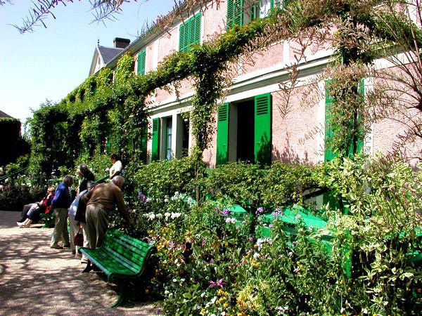 Francie, Giverny, vila a zahrada Claude Monet 