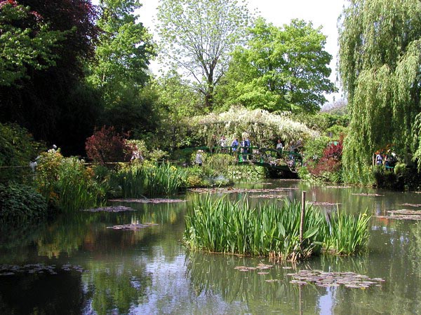 Francie, Giverny, vila a zahrada Claude Monet 
