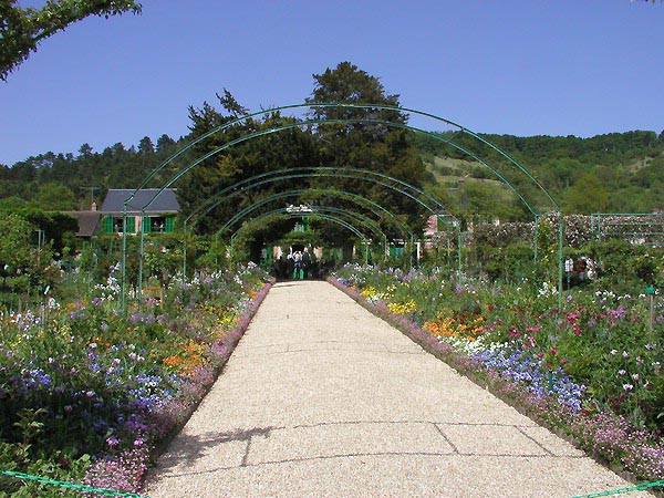 Francie, Giverny, vila a zahrada Claude Monet 