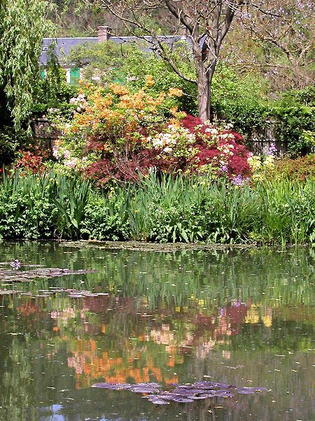 Francie, Giverny, vila a zahrada Claude Monet 