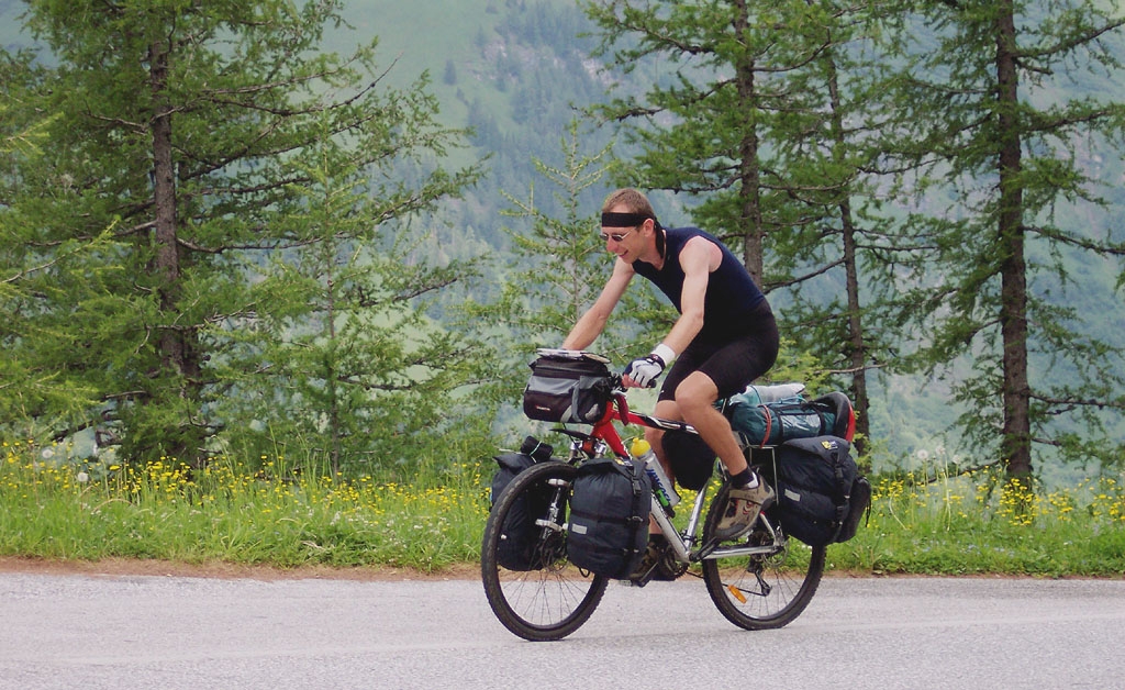 Grossglockner na kole