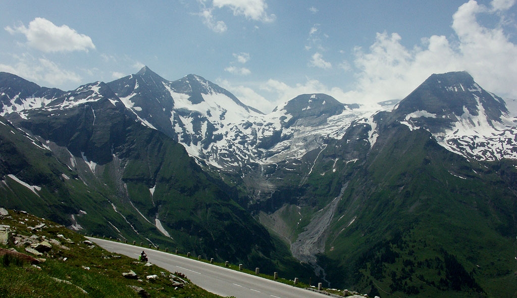 Grossglockner na kole