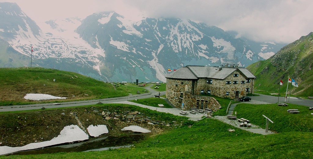 Grossglockner na kole