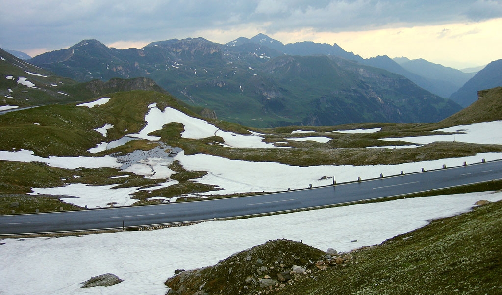 Grossglockner na kole